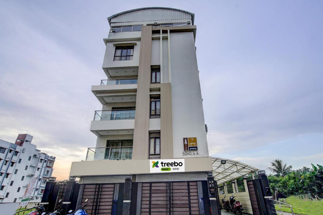Hotel Treebo Soho Newtown Kalkutta Exterior foto
